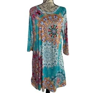 Basico Midi shirt Dress women’s size extra large